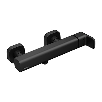 Duscharmatur 10° Free black