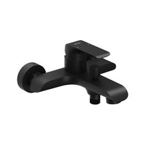 Flat black Badewannenarmatur zur Wandmontage