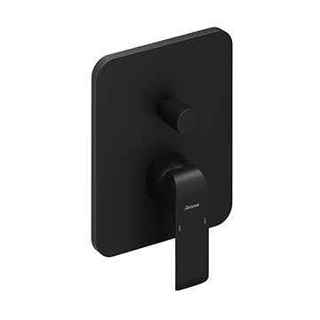 Flat black Unterputzarmaturen