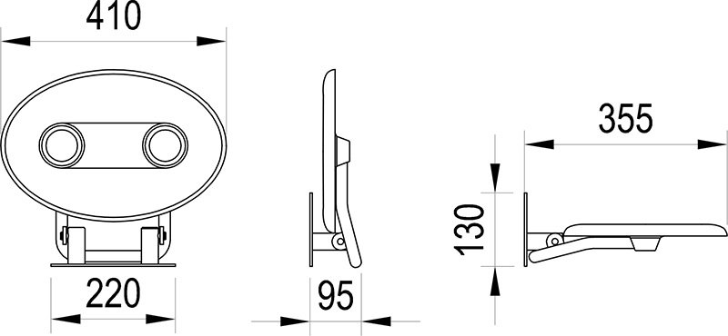 Duschsitze Ovo P II