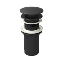 Click-Clack Waschbecken-Ablaufsystem, schwarz