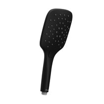 Schwarze Handbrause, 3 Funktionen