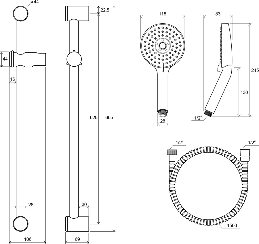 Duschsystem 922.00