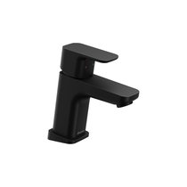Schwarze Einhand-Waschtischbatterie 10° Free black, ohne Ablaufgarnitur