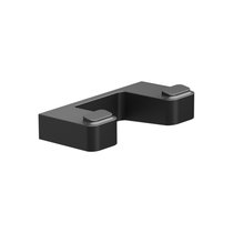 Schwarzer Doppelhaken 10° black