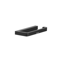 Schwarzer Toilettenpapierhalter 10° black