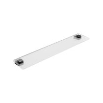 Schwarze Glasablage 10° black