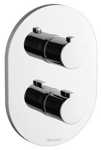 Thermostat- Unterputzarmatur mit Umstellfunktion