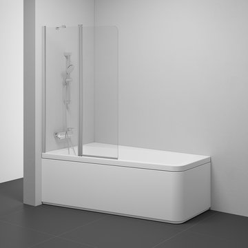 Badewannenfaltwand 10CVS2