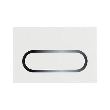 Drückerplatte Chrome